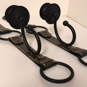 Metal Candle Holders (2)